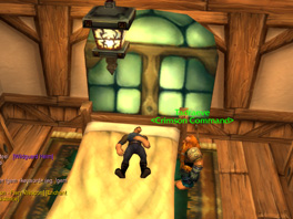 dave in bed